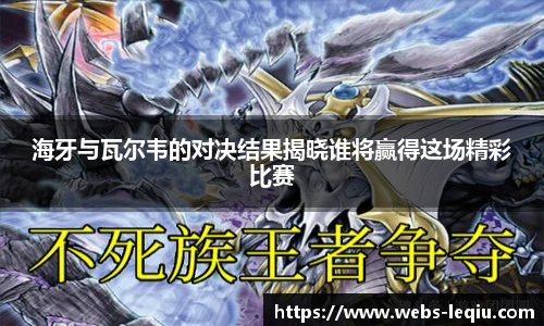 海牙与瓦尔韦的对决结果揭晓谁将赢得这场精彩比赛